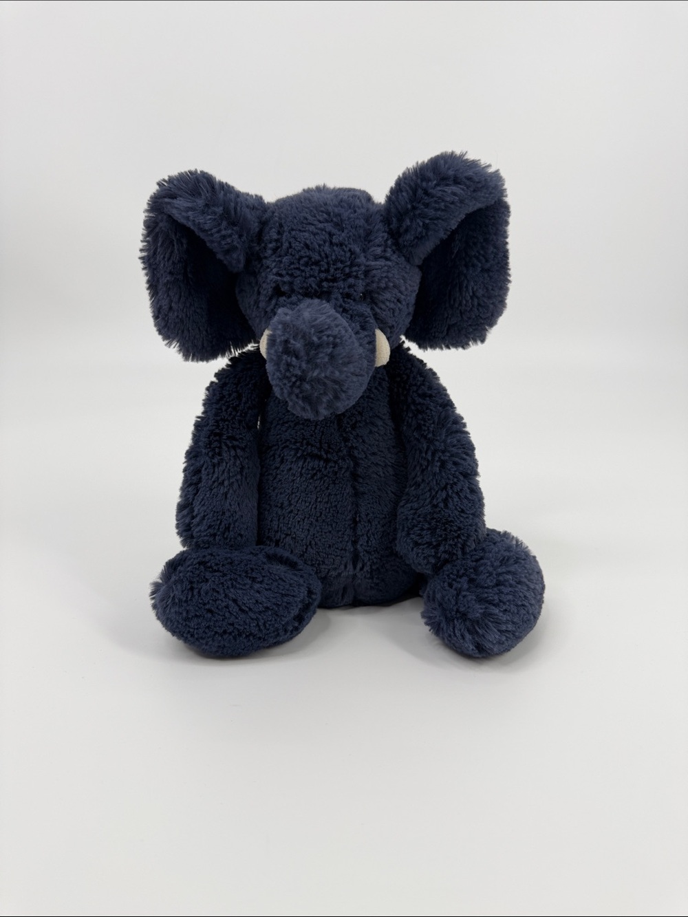 Jelly Cat Kids Bashful Midnight Blue Super Soft Elephant Plush Toy